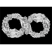 COLOURME - Velvet Art Poster - Infinity - A3 350gsm