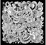 COLOURME - Velvet Art Poster - Music - Square 29.7 x 29.7cm 350gsm