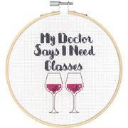 Dimensions Needlecraft - I NEED GLASSES HOOP           