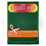 Felt Sticko Polyester 30 x 23cm - Pirate Green