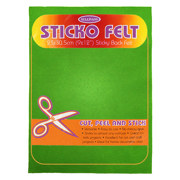 Felt Sticko Polyester 30 x 23cm - Apple Green