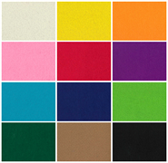Pre-Cut Felt Acrylic Rectangles