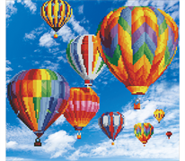 Diamond Art - Balloons - 47 x 37cm