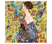DIAMOND DOTZ - Lady With Fan (Apres Klimt) - 67.00 x 67.00cm