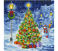 Diamond Dotz Oh Christmas Tree - 67 x 67cm (26.4 x 26.4in)