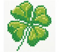 Diamond Dotz Four Leaf Clover 10.2 x 10.2cm (4 x 4in)