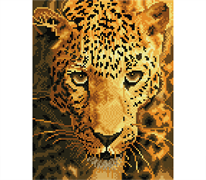 Diamond Dotz Jaguar Prowl - 27.5 x 35.5cm (10.8 x 14in)