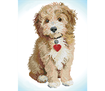 Diamond Dotz Lovely Boy 32 x 42cm  (12.6 x 16.5in)