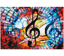 Diamond Dotz Triple Treble - 40 x 27cm