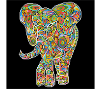 Diamond Dotz Kaleidoscope Walk40 x 40cm