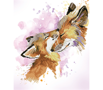 DIAMOND DOTZ - Fox Bliss - 50 x 58cm (19.7  x 22.8 )