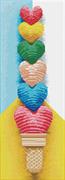 DIAMOND DOTZ - Ice Cream Hearts - 60 x 22cm