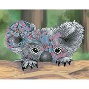 DIAMOND DOTZ - Hide N Seek Koala - 45.5 x 35.5cm