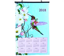 DISCONTINUED - Diamond Dotz Hummingbird Calendar 40.5 x 66cm (15.9 x 26in)