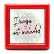 Diamond Dotz Ddsk Frame - Red - plastic - 9.6 x 9.6cm