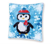 Diamond Dotz Christmas Penguin Pillow - 18 x 18cm (7 x 7in)