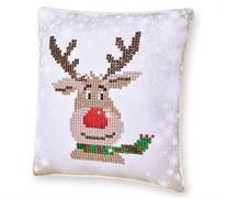 Diamond Dotz Christmas Reindeer Pillow - 18 x 18cm (7 x 7in)