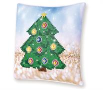 Diamond Dotz Christmas Tree Pillow - 18 x 18cm (7 x 7in)