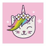 DIAMOND DOTZ - Uni Puss - 10 x 10cm