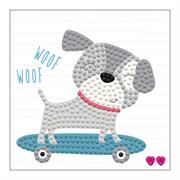 DIAMOND DOTZ - Skate & Woof - 10 x 10cm