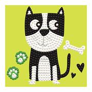 DIAMOND DOTZ - Puppy Munch - 10 x 10cm