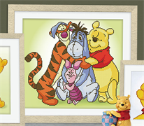 Disney Pooh And  Friends - 47 x 42 cm