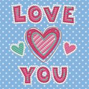 DIAMOND DOTZ - Dotz Box Love You15 x 15cm