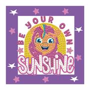DIAMOND DOTZ - Dotzies Be Your Own Sunshine - 13 x 13cm