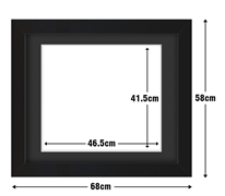 Frame with Framing Mat Board DDF11.B415X465MB