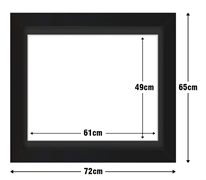 Frame with Framing Mat Board DDF12.B490X610MB