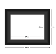 DIAMOND DOTZ - Aperture:57 X 45.5Cm Black/Black