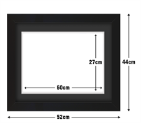 Frame with Framing Mat Board DDF14.B270X365MB