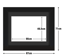 Frame with Framing Mat Board DDF22.B660X465MB