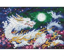 DIAMOND DOTZ - Dragon Flame - 91 x 60cm (35.8 x 23.6 in)