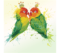 DIAMOND DOTZ - Love Birds - 32 x 32cm (12.5 x 12.5in)