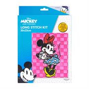 Disney Long Stitch Kit 20 x 23cm - Minnie