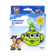 Disney Punch Needle Keyring 7cm - Alien