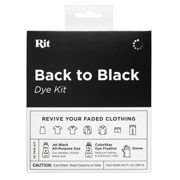 RIT - Back to Black Dye Kit 8oz (236ml)