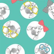DISNEY - Bambi Bowtie Glasses Aqua