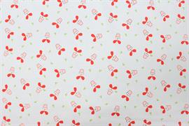 Riley Blake Printed Cotton - Pretty Potplants Aqua 112cm