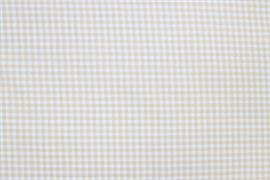 Riley Blake Printed Cotton - Gingham Tan 112cm