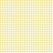 Riley Blake Printed Cotton - Gingham Yellow 112cm