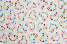 Riley Blake Printed Cotton - Flower Patch Yellow 112cm
