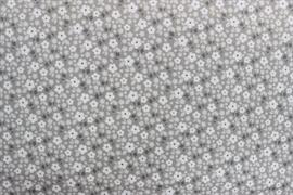 Riley Blake Printed Cotton - Floral All Over Gray 112cm