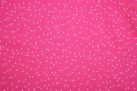 Riley Blake Printed Cotton - Mini Spots Hot Pink 112cm