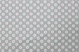 Riley Blake Printed Cotton - Honeycomb Blue 112cm