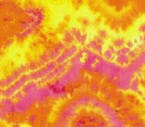 Felt Acrylic Rectangles - Printed - yellow tie dye