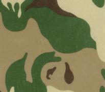 Felt Acrylic Rectangles - Printed - camo brown