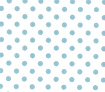 Felt Acrylic Rectangles - Printed - blue positive polka dot