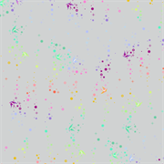TULA PINK GREYWORK - FAIRY DUST - FOG